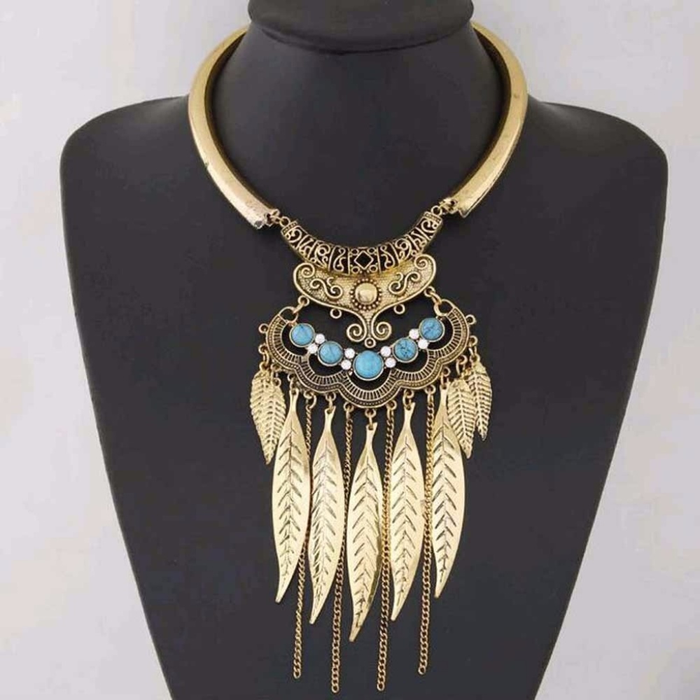 Boho Choker Bohemian Necklaces - Picture 1 of 3